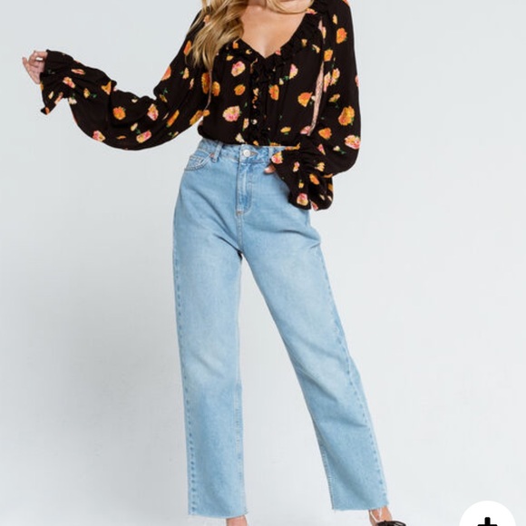⚠️Gone Today⚠️ Free People Floral Print Bodysuit - Picture 9 of 15